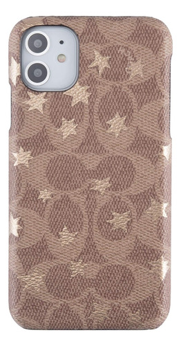 Funda Para  iPhone 11 Coach Diseno Estrellas