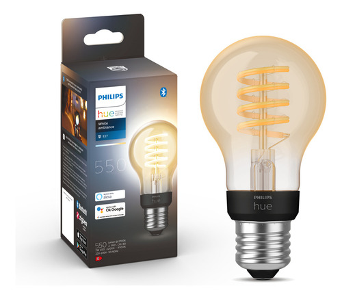 Philips Hue White Ampolleta Led Filamento Bluetooth E27 A60