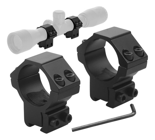 Anillos De Montaje De Alcance De Pulgada Resistentes, 4 Pern