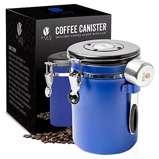 Coffee Canister - 22.5 Oz Coffee Storage Container And ...