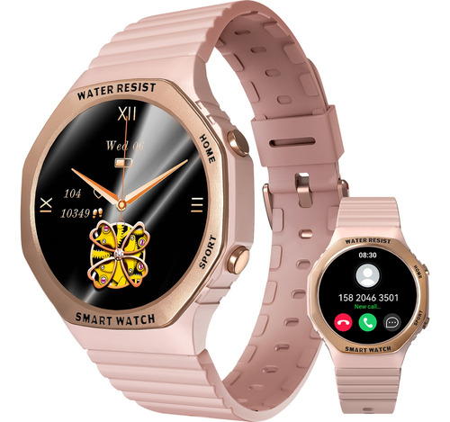 Reloj Inteligente Para Mujer Y Hombre, Bluetooth, Llamada Co