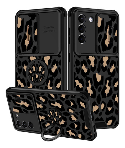 Funda 2 En 1 Para Samsung Galaxy S21 Case Leopard