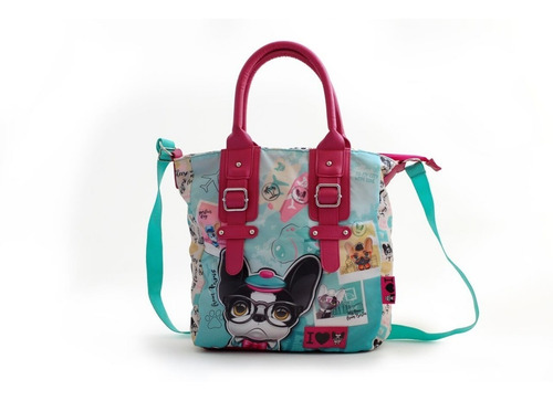 Carteron Con Manija Y Bandolera Trendy Dogs Original