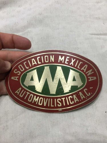 Insignia Escudo Automóvil Club Mexico (asociación Mexicana)