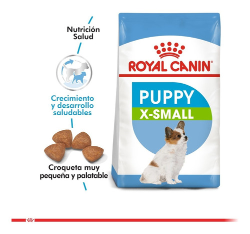 Regiones Despacho  Royal Canin X-small Puppy 2,5kg.