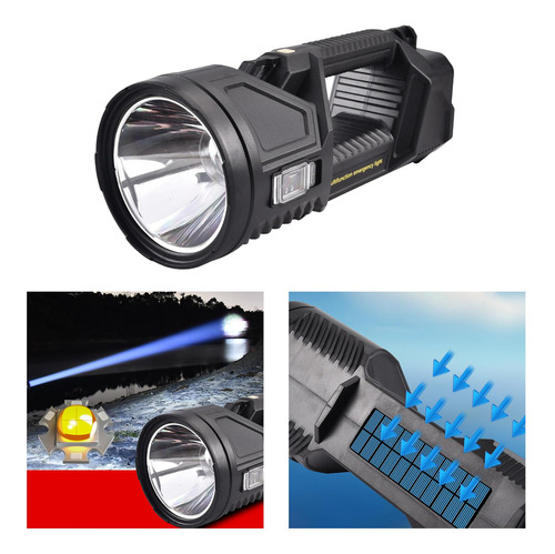 Linterna Led Superbrillante, Luz De Antorcha, Reflector De
