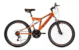 Bicicleta Benotto Montaña Sniper R26 21v Doble Suspensión Color Naranja Tamaño del cuadro Único
