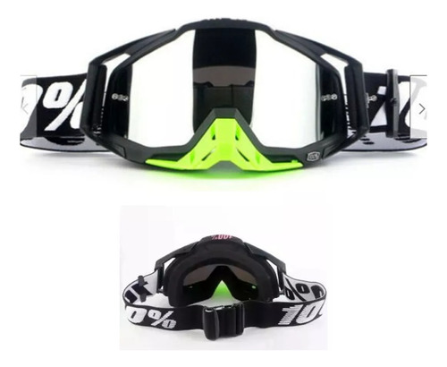 Casco De Moto Wild, Gafas De Ciclismo A Prueba De Viento Y P