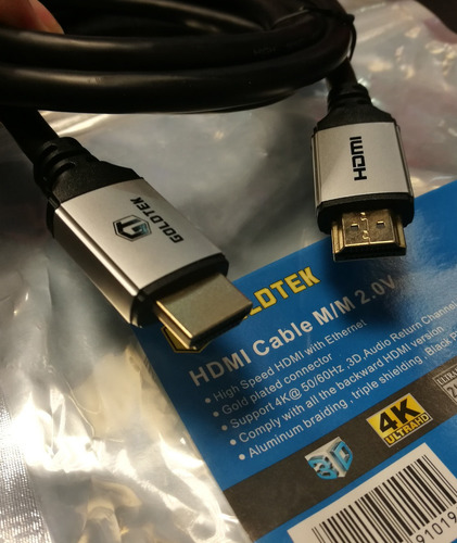 Cable Hd-mi 4k - 3d - Ultra Hd  - 1.8 Metros - 3 Mt - 5 Mt