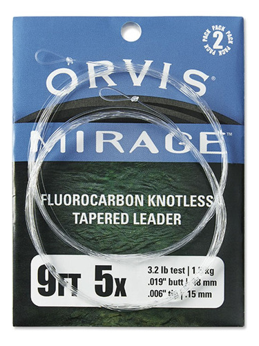 Orvis Mirage Trucha Lider Nudo 2-pack