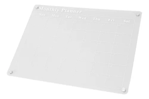 Tablero De Planificación, Tablero De Programación, Acrílico