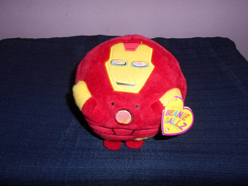 Peluche Iron Man Ty Beanie Ballz 12 Cms 