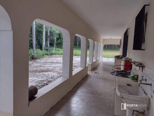 Chácara Com 3 Dormitórios Para Alugar, 15000 M² Por R$ 4.400,00/mês - Potuverá - Itapecerica Da Serra/sp - Ch0109
