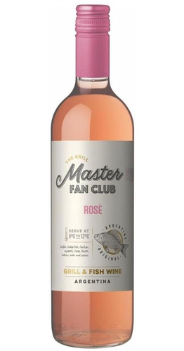 Vinho Argentino Master Fan 750ml Rosé