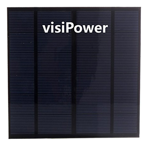 Paneles Solares - Visipower 3w 5v 0.6a Portátil De Salida De