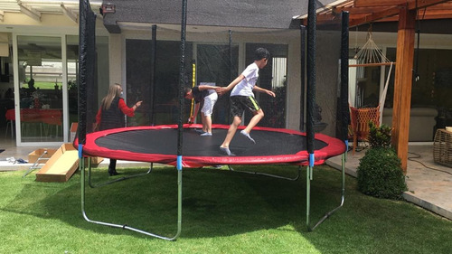 Saltarín-trampolin Con Escalera 8, 12 Y 15 Pies