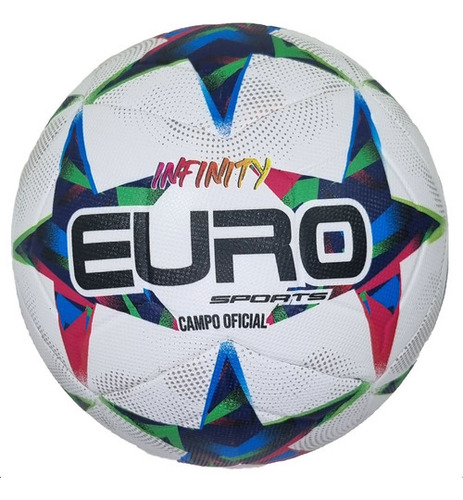 Bola Campo Oficial Euro Sport Infinity Federada Qualidade