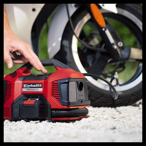 Compresor Aire Portátil 18v Einhell Pressito + Bateria 2,5