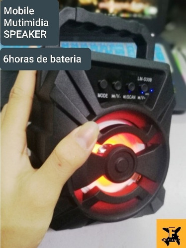 Mini Caixa Bluetooth Ms-1604bt