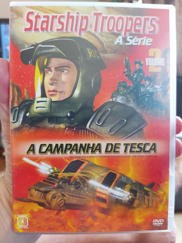 Dvd Starship Troopers - A Campanha De Tesca - Vol 2 -  Série