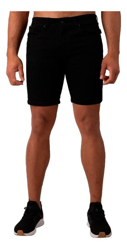 Short Quiksilver Lifestyle Hombre Slim Basic Negro Cli