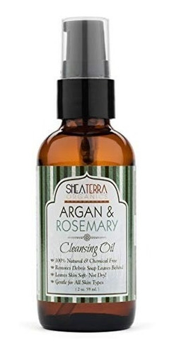Shea Terra Organics Argán Y Romero Aceite Limpiador | El Tra