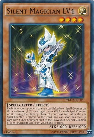 Yugioh! Silent Magician Lv4 - Ygld-enc05