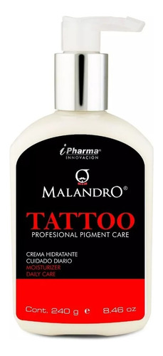 Crema Para Tatuajes Malandro 240ml Hidratante