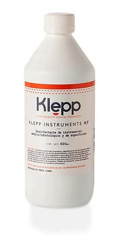 Desinfectante Instrumental Nf X 500ml. Klepp