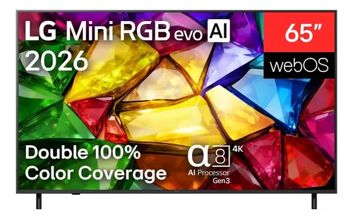 Smart Tv LG Mini Rgb Evo Ai 4k Mrgb85 65 Polegadas 2026