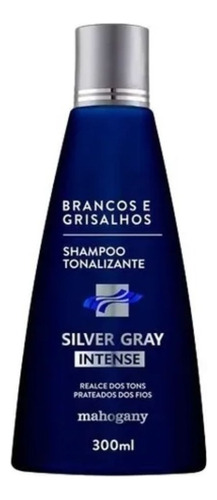 Shampoo Silver Gray Intense 300ml Mahogany 