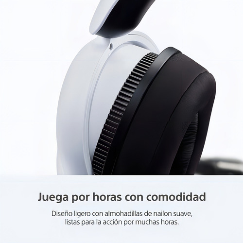 Fones de ouvido para jogos com fio Inzone H3 - brancos