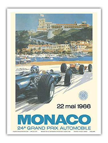 24th Monaco Car Racing Grand Prix - Circuit De Monaco, Monte
