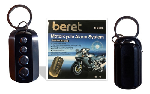 Carcasa Control Remoto Alarma De Moto Beret