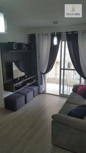 Apartamento No Condomínio Premium Guarulhos, Macedo , 60m², 2 Dormitórios, 1 Suíte, 1 Vaga, Mobiliado. - Ap6582