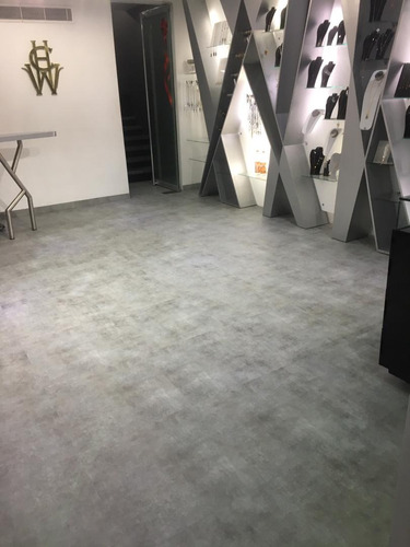 Piso Vinil Pvc, Modelo Concreto Glacial 3mm (caja:3.60m2)