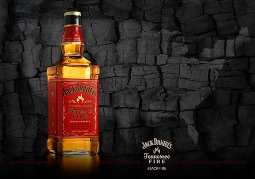 Imagen 2 de 6 de Whisky Jack Daniels Tennessee Fire 1 Litro Canela