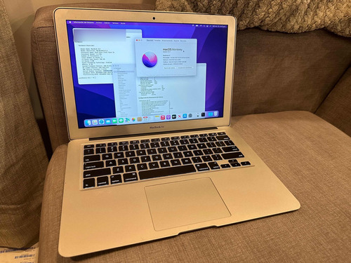 Macbook Air A1466 I5-5250u 8gb 128gb Ssd Monterey