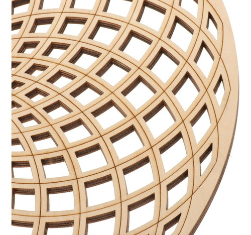 Geometría Sacra Escultura De Pared Cortada Con B 30,5cm