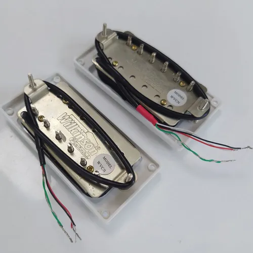 Arnés De Cableado Wilkinson Alnico 5 Humbucker Pickup 1v1t 4