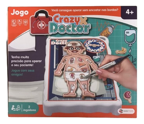 Jogo Doctor Brinq Brincando De Operar - Shiny Toys