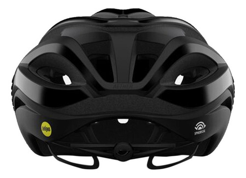 Casco Aether Spherical Negro C/reflejante Gde 59-63cm Giro Talla G
