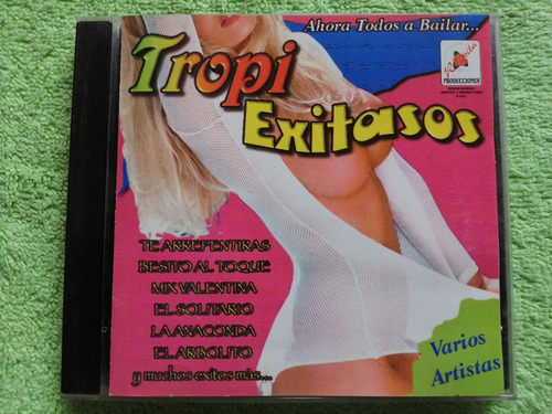 Eam Cd Tropi Exitasos Grupo Nectar Pintura Roja Cuarteto Ada