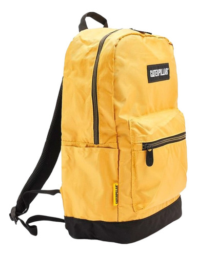 Mochila Cat Hombre Backpack Caterpillar Amarillo