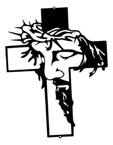 Estatua De Crucifijo, De Pared, Jesús Con Intrincados
