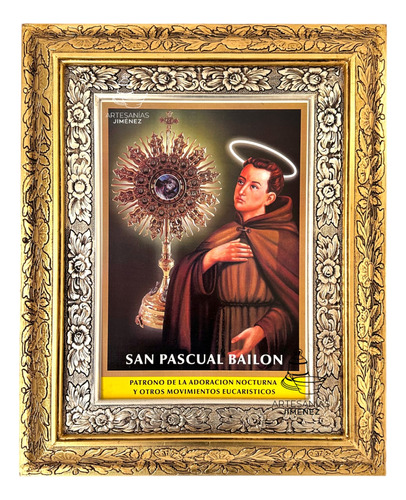 Cuadro San Pascual Bailón 60x47 Cm