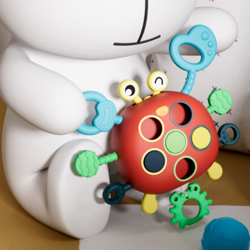 Sensory Rattle, Juguete De Dentición Para Bebés, Sujetador D