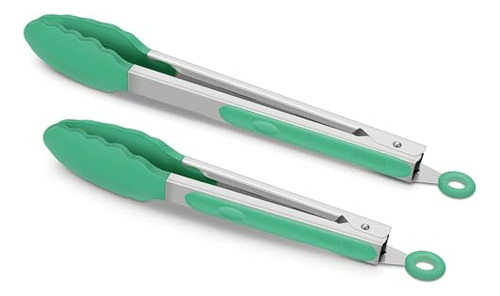 Pinzas Para Alimentos De Acero Inoxidable Premium De 9 Y 12