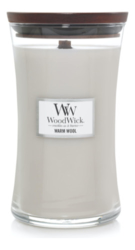 Woodwick - Vela Grande En Frasco Con Forma De Reloj De Arena