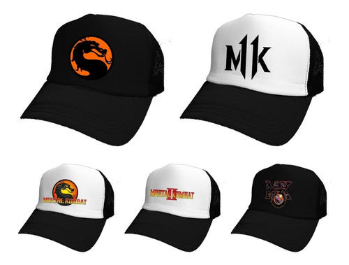 Gorras Mortal Kombat 11 Once Retro Scorpion *mr Korneforos*